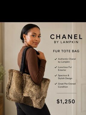 COPY - COPY - COPY - CHANEL LAPIN FUR TOTE